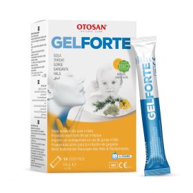 Gel pentru gat Forte, 14 plicuri, Otosan