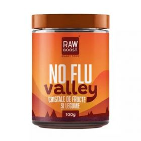 Cristale de fructe si legume No Flu Valley, 100g, Rawboost