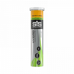 Tablete efervescente cu electroliti ananas si mango Go Hydro, 20 tablete, SiS