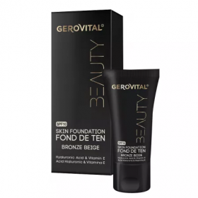 Fond de ten Beauty Bronze Beige, 30ml, Gerovital