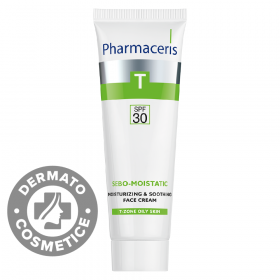 Crema intensiv hidratanta SPF30 Sebo-Moistatic T, 50ml, Pharmaceris