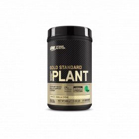 Proteine vegetale Gold Standard 100% Plant cu aroma de vanilie, 684g, Optimum Nutrition