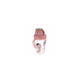 Cana anti-varsare cu pai Bonjour Paris, 270ml, Canpol babies