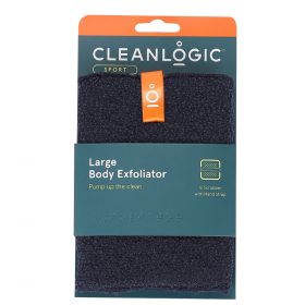 Burete exfoliant mare pentru corp Sport, 1 bucata, Cleanlogic