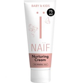 Crema nutritiva pentru pielea uscata a bebelusilor si copiilor, 75ml, Naif