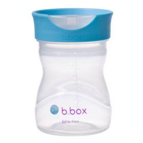 Cana de antrenament pentru +12 luni Albastru, 240ml, Bbox