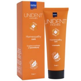 Pasta de dinti Homeopathy Care, 75ml, Unident