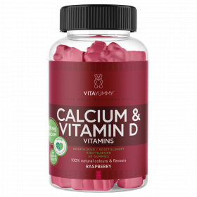 Calciu + Vitamina D ursuleti gumati vegani, 60 jeleuri, Vitayummy