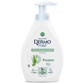 Crema de sapun Aloe cu dispenser Puritate, 300ml, Dermomed