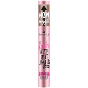 Mascara Lash Without Limits Brown Extreme Lengthening & Volume 02 - Brown, 13ml, Essence
