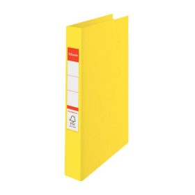 Caiet Mecanic A4 Esselte Standard, 4 Inele, Cotor 42 mm, Galben