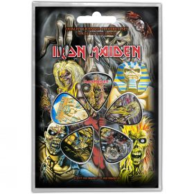 Set 5 pene pentru chitara - Iron Maiden - Faces of Eddie | Rock Off