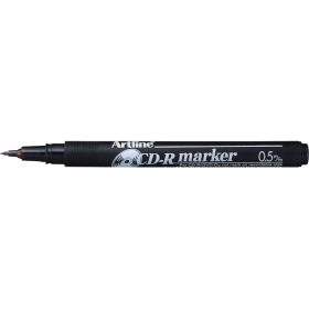 Cd/dvd-marker Artline 883, Corp Plastic, Varf Rotund 0.5mm - Negru