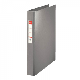 Caiet Mecanic A4 Esselte Standard, 4 Inele, Cotor 42 mm, Gri