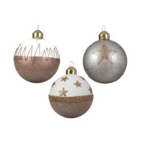 Glob decorativ - Glitter Bauble - mai multe modele | Kaemingk