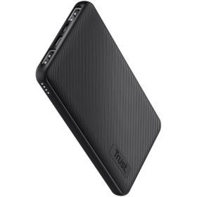 Acumulator extern Trust Primo Eco 24678, 10000 mAh, Ultra-Thin, Negru
