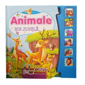 Animale din jungla - carte cu sunete |