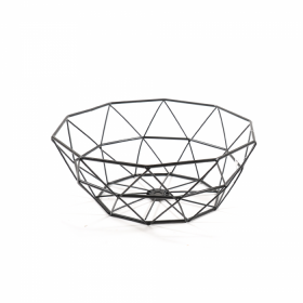 Cos metal, diametru 24 cm, inaltime 9,5 cm