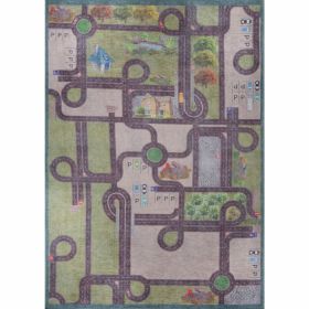 Covor Dokuma Trafic 107, multicolor, 75x150 cm