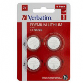 Baterii Verbatim, Lithium, Cr2025, 3V, 4Buc, 49532