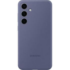 Husa telefon Samsung pentru Galaxy S24 Plus, Silicone Case, Violet deschis