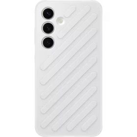 Husa telefon Samsung pentru Galaxy S24, Clear Case, Gri deschis