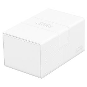 Cutie Depozitare Ultimate Guard Twin Flip'n'Tray 160+ XenoSkin Monocolor - Alb