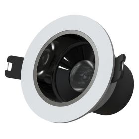 Spot Smart LED Yeelight Mesh Downlight M2, Dimabil, 350 lm, 2700-6500K, 5W, Control vocal, WiFi, Alb