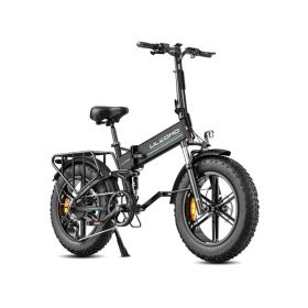 Bicicleta electrica pliabila Ulzomo Dunes 20 E-bike, 750W, 48V 16Ah, autonomie 120km, viteza maxima 40km/h, Black, 20''