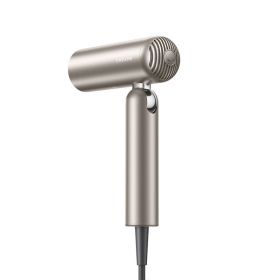 Uscator de par compact Dreame Pocket Hair Dryer, 1600W, 110.000 RPM, 70m/s, 5 moduri de temperatura, 300g, ionizare, Gold