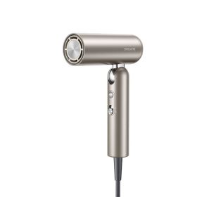Uscator de par compact Dreame Pocket Hair Dryer, 1600W, 110.000 RPM, 70m/s, 5 moduri de temperatura, 300g, ionizare, Gold