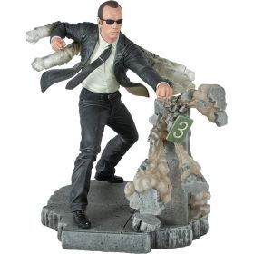 Figurina The Matrix Gallery PVC Agent Smith 25 cm