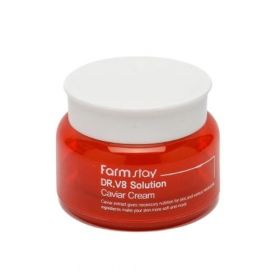 Crema de fata cu extract de Caviar, Farm Story, DR V8 Solution, 100g