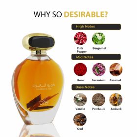 Parfum Khumrat Al Oud, Nusuk, apa de parfum 100 ml, barbati - inspirat din Oud Mancera Rose Vanille