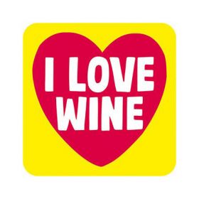 Coaster - I Love Wine | Dean Morris
