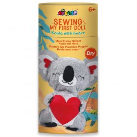 Kit de cusut - Prima mea papusa - Koala cu inima | Avenir
