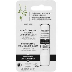Balsam de buze protector cu extract de lemon balm, Dr. Scheller, 4.8 gr