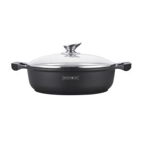 Cratita marmorata cu capac 28 cm RL-BR28ML Royalty Line