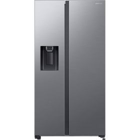 Side by Side Samsung RS65DG5403S9EO, All-around Cooling, SpaceMax, Dozator apa, 635 l, Silver, Clasa E