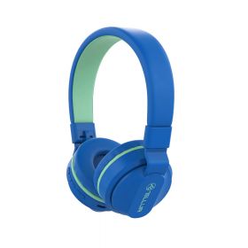 Casti Over-Ear Tellur Buddy, Microfon, Bluetooth, Albastru