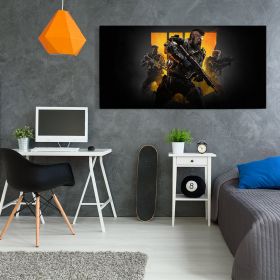 Tablou afis Call of Duty - Material produs:: Tablou canvas pe panza CU RAMA, Dimensiunea:: 70x140 cm