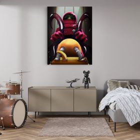 Tablou afis Among Us - Material produs:: Tablou canvas pe panza CU RAMA, Dimensiunea:: 70x100 cm