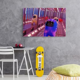 Tablou afis Among Us - Material produs:: Poster pe hartie FARA RAMA, Dimensiunea:: 60x90 cm