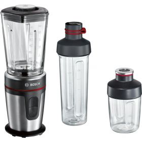 Blender Bosch MMBM7G3M, 350 W, 0.6 l, 2 viteze, Negru