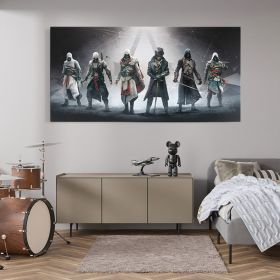 Tablou afis Assassin&#8217;s Creed - Material produs:: Tablou canvas pe panza CU RAMA, Dimensiunea:: 40x80 cm
