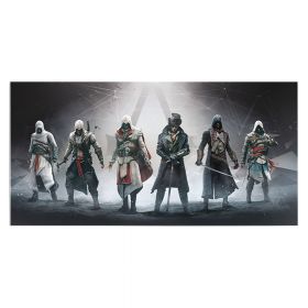 Tablou afis Assassin&#8217;s Creed - Material produs:: Tablou canvas pe panza CU RAMA, Dimensiunea:: 40x80 cm