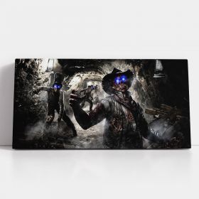 Tablou afis Call of Duty WWII - Material produs:: Tablou canvas pe panza CU RAMA, Dimensiunea:: 70x140 cm