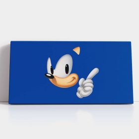Tablou afis Ariciul Sonic - Material produs:: Poster pe hartie FARA RAMA, Dimensiunea:: 40x80 cm