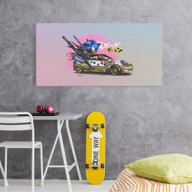 Tablou afis Ariciul Sonic - Material produs:: Poster pe hartie FARA RAMA, Dimensiunea:: 60x120 cm