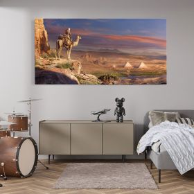 Tablou afis Assassin&#8217;s Creed - Material produs:: Tablou canvas pe panza CU RAMA, Dimensiunea:: 60x120 cm